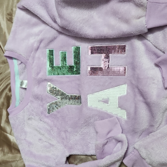 💫Host Pick💫 NWOT Lounge set Girls M 7/8   READ ABOUT FACTORY FLAW & FIX - Picture 2 of 11